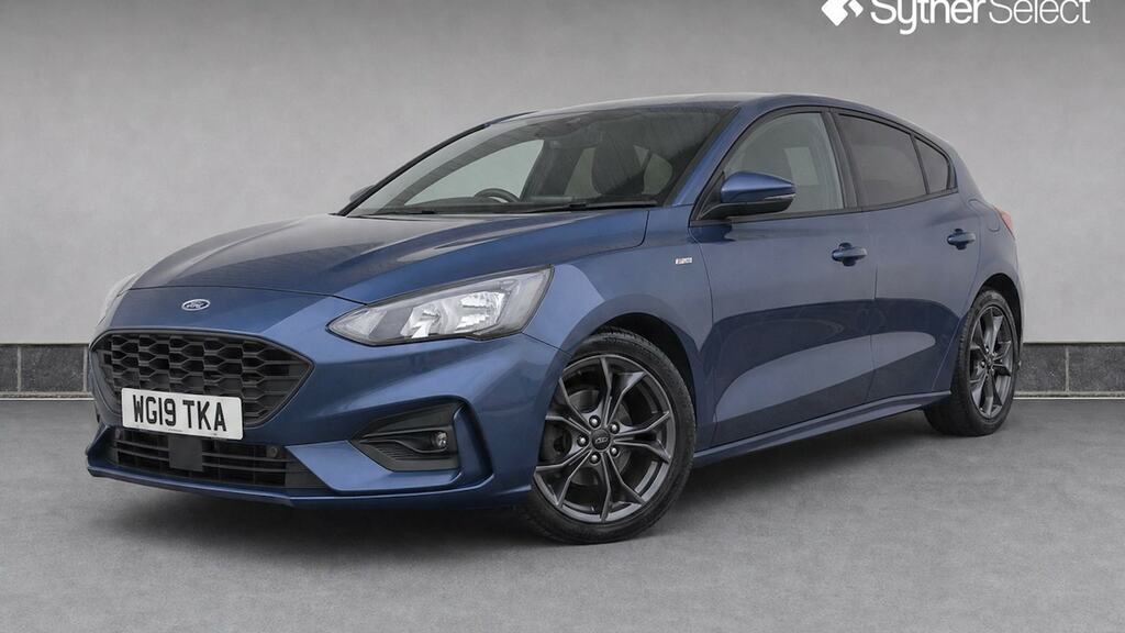 Ford Focus 1.0 Ecoboost 125 St-line WG19TKA Blue #2