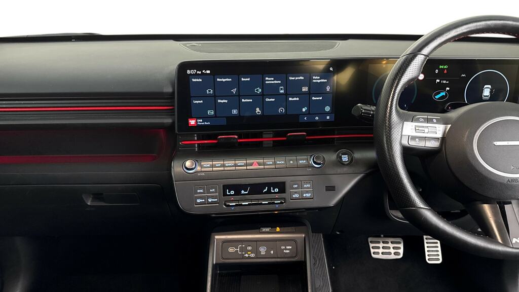 Hyundai Kona 1.6 Gdi Hybrid N Line Dct Black #6