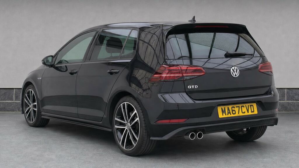Volkswagen Golf 2.0 Tdi 184 Gtd MA67CVD Black #3