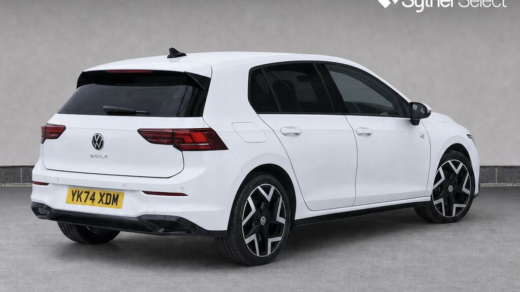 Volkswagen Golf 2.0 Tdi 150 R-line Dsg YK74XDM White #4