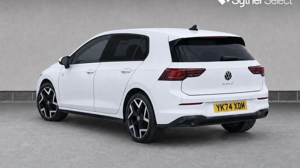 Volkswagen Golf 2.0 Tdi 150 R-line Dsg YK74XDM White #3