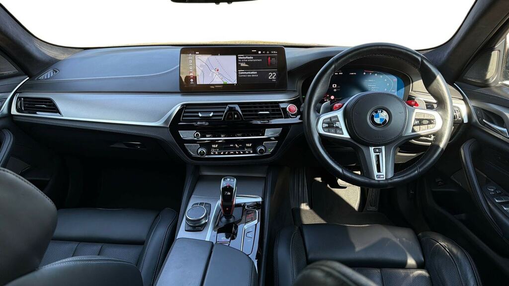 BMW M5 M5 Competition Dct Black #4