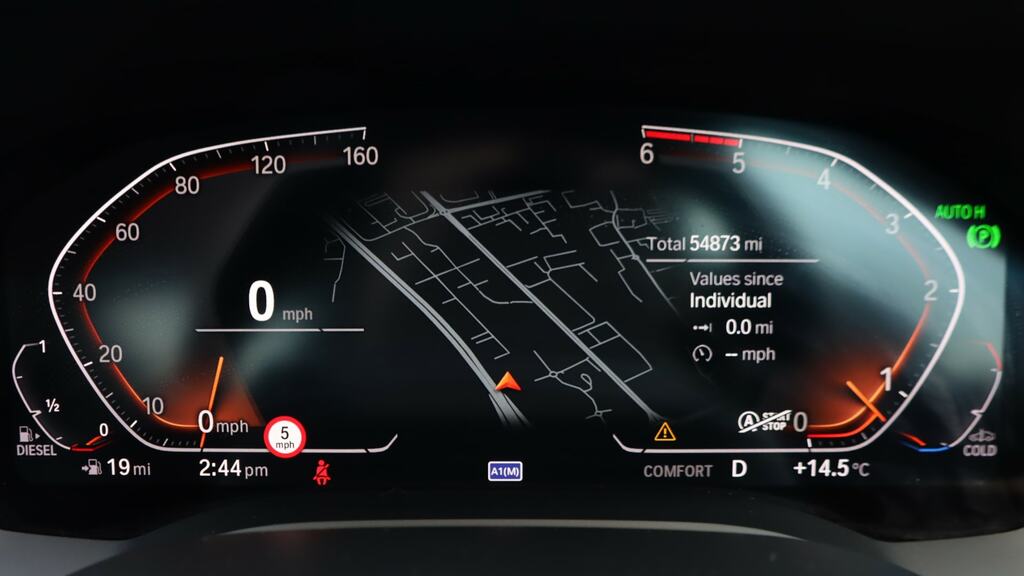 BMW 8 Series Gran Coupe 3L Null Blue #9