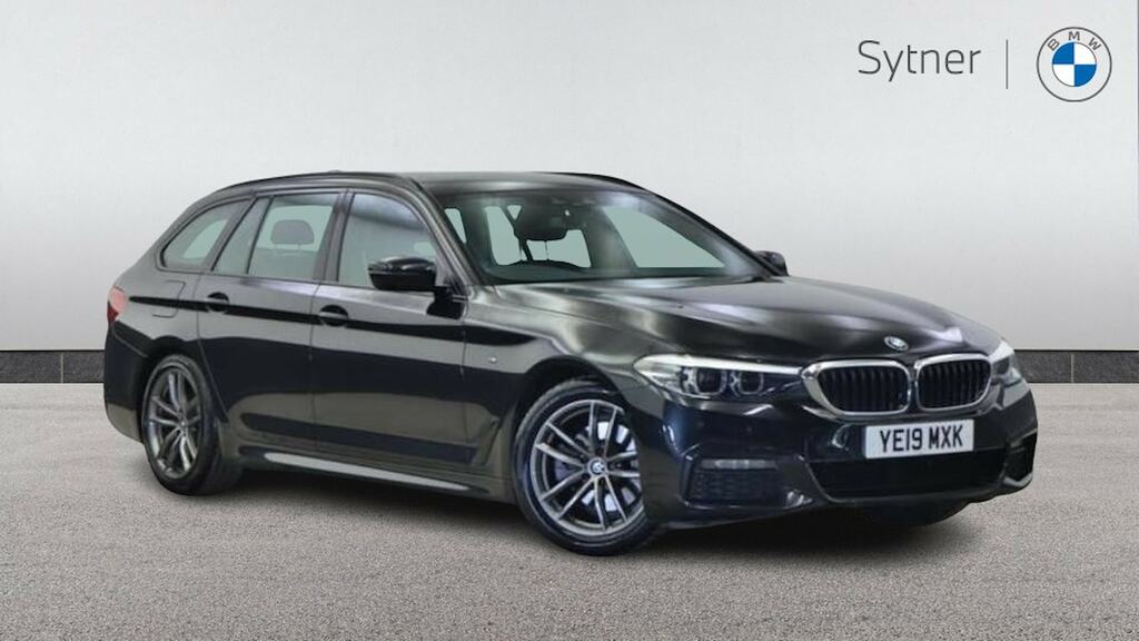 BMW 5 Series 520I M Sport YE19MXK Black
