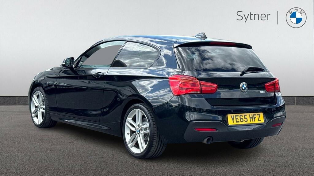 BMW 1 Series 118I 1.5 M Sport Step YE65HFZ Black #2