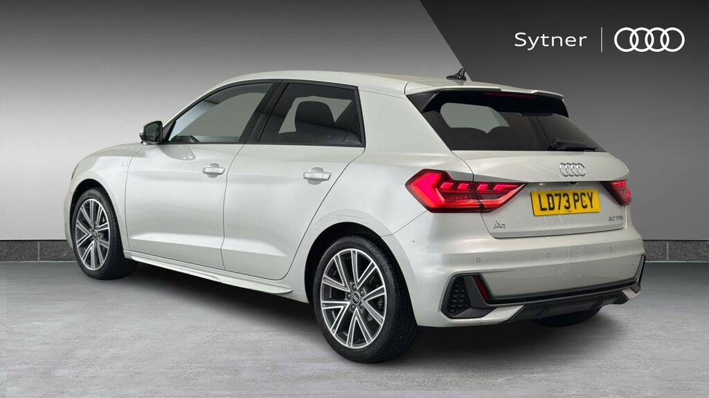 Audi A1 30 Tfsi 110 S Line S Tronic Tech Pack LD73PCY Silver #3