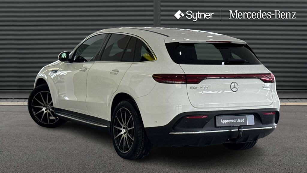 Mercedes-Benz EQC Eqc 400 300Kw Amg Line 80Kwh White #2