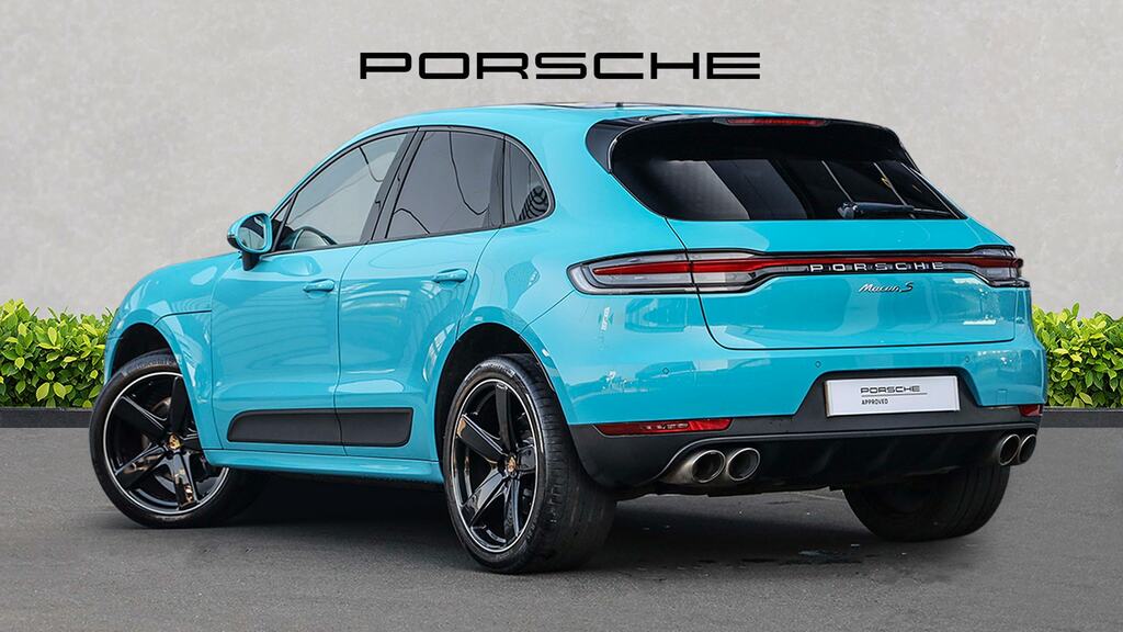 Porsche Macan S Pdk Blue #2