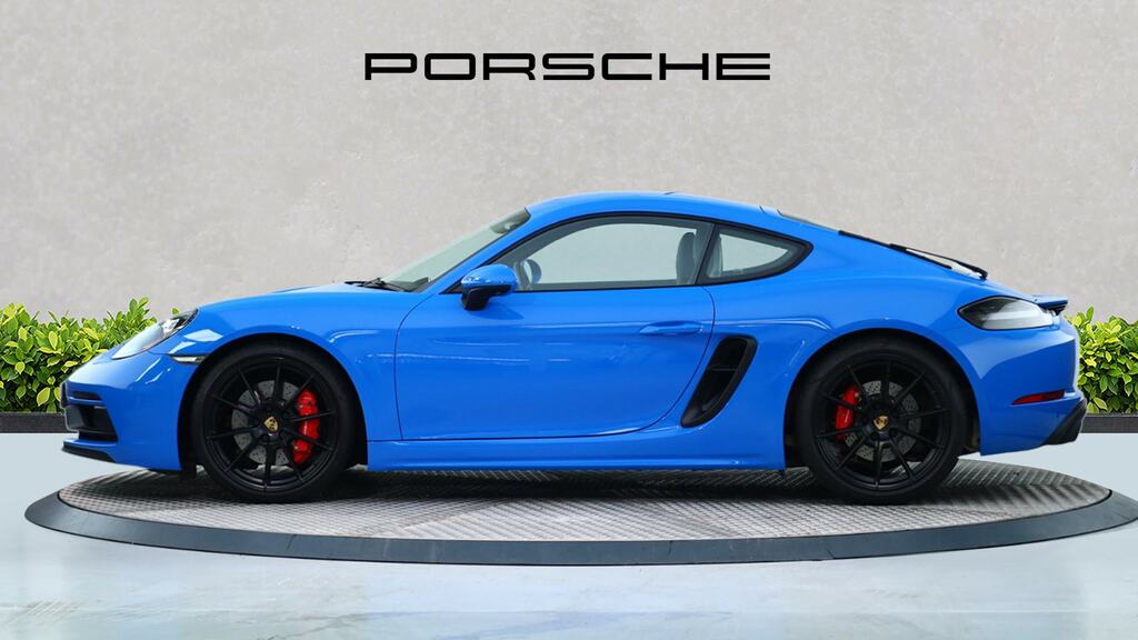 Porsche 718 Cayman 4.0 Gts Blue #4