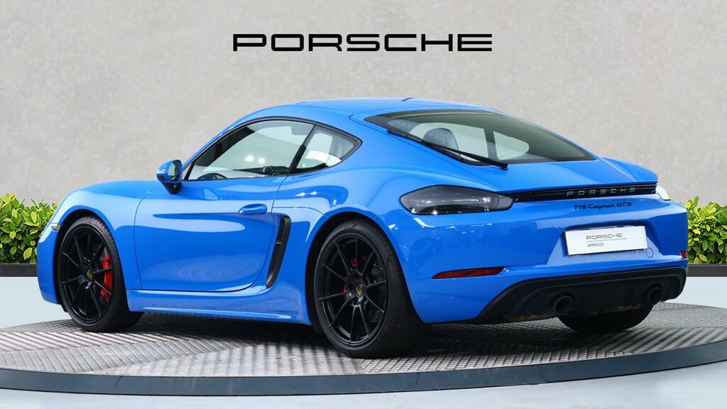Porsche 718 Cayman 4.0 Gts Blue #5