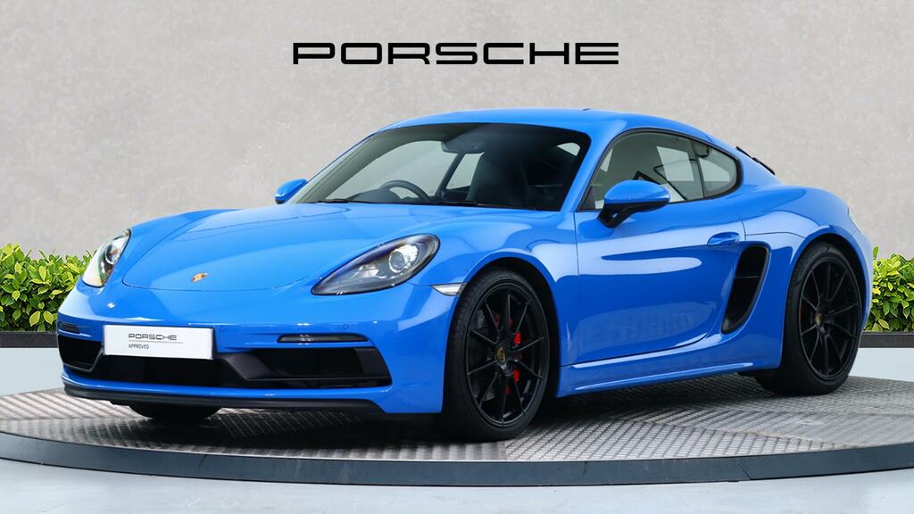 Porsche 718 Cayman 4.0 Gts Blue #3