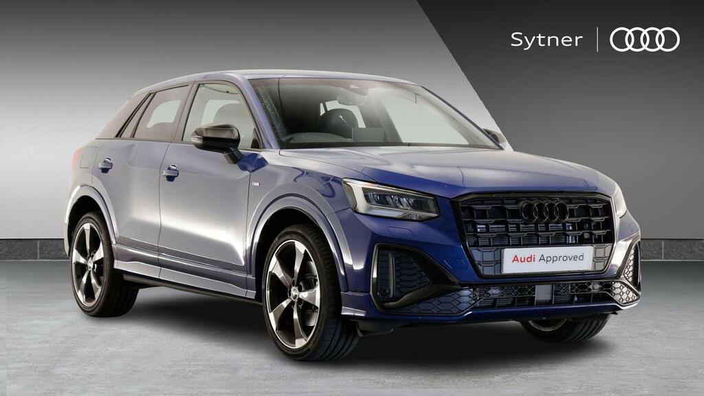 Audi Q2 35 Tfsi Black Edition S Tronic Tech Blue