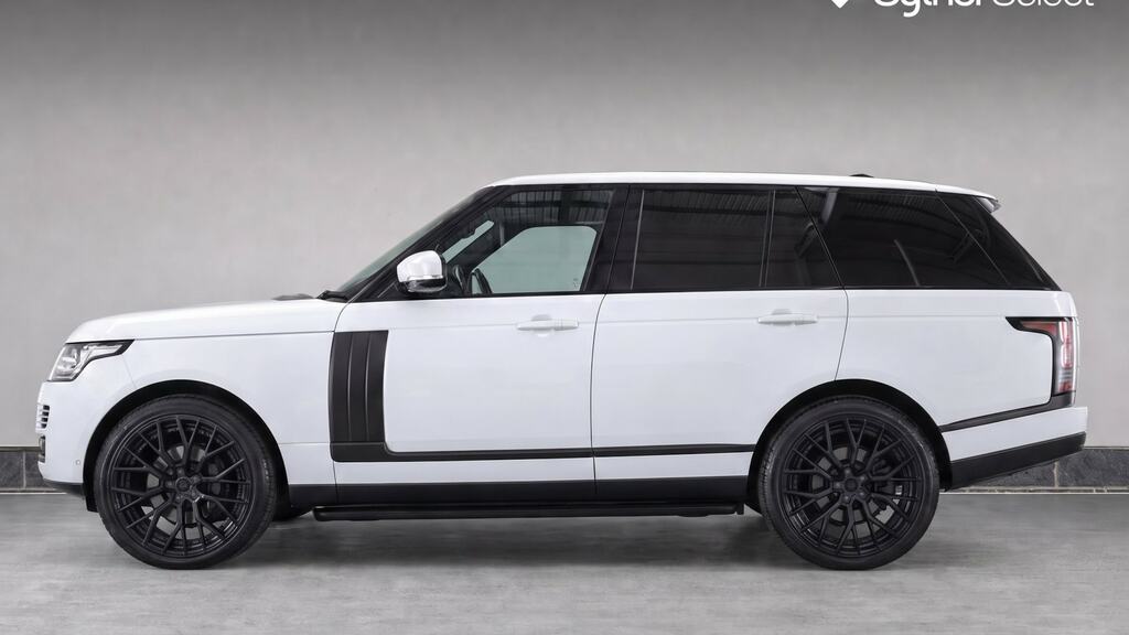 Land Rover Range Rover 4.4 Sdv8 White #6