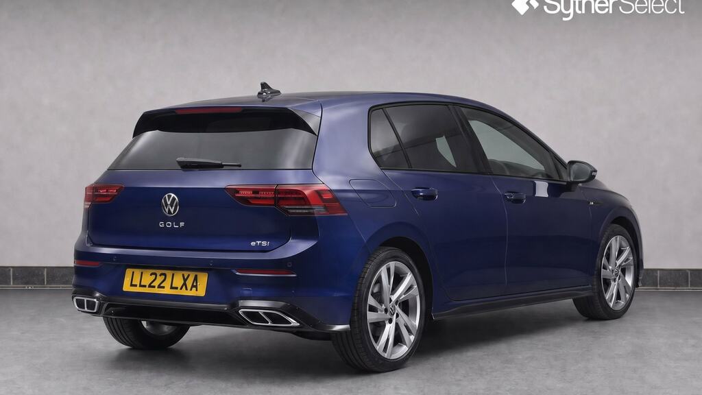 Volkswagen Golf 1.5 Etsi 150 R-line Dsg Blue #4
