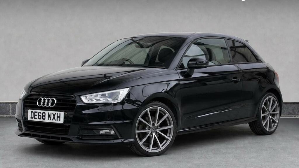 Audi A1 1.0 Tfsi Black Edition Nav DE68NXH Black #2