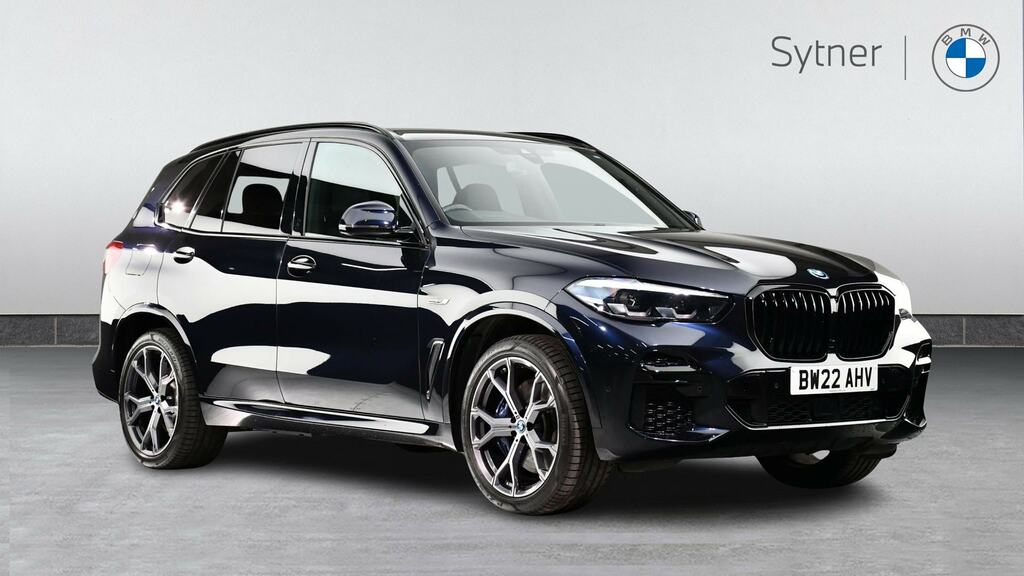 BMW X5 Xdrive45e M Sport Pro Pack BW22AHV Black