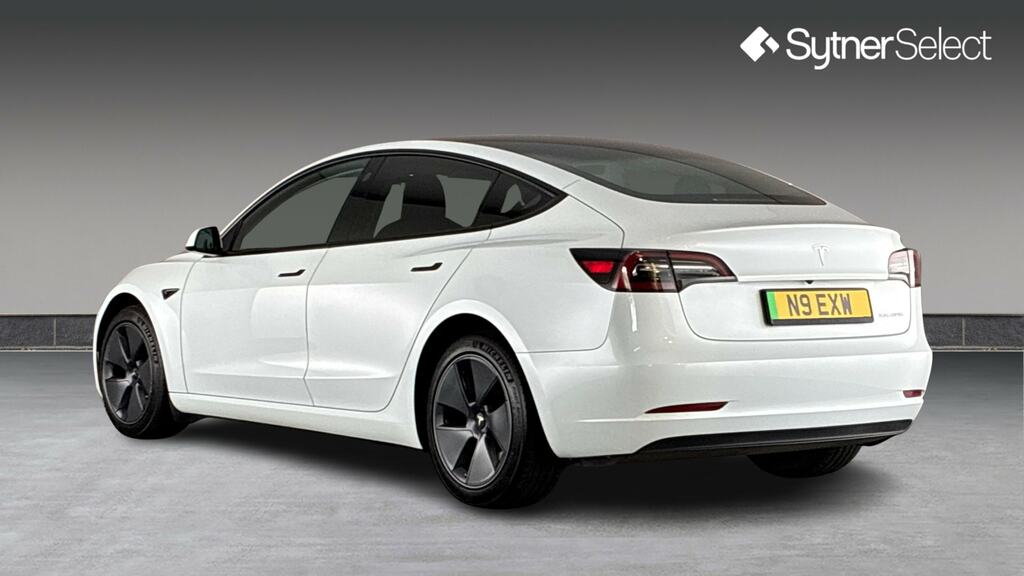 Tesla Model 3 Long Range Awd White #2