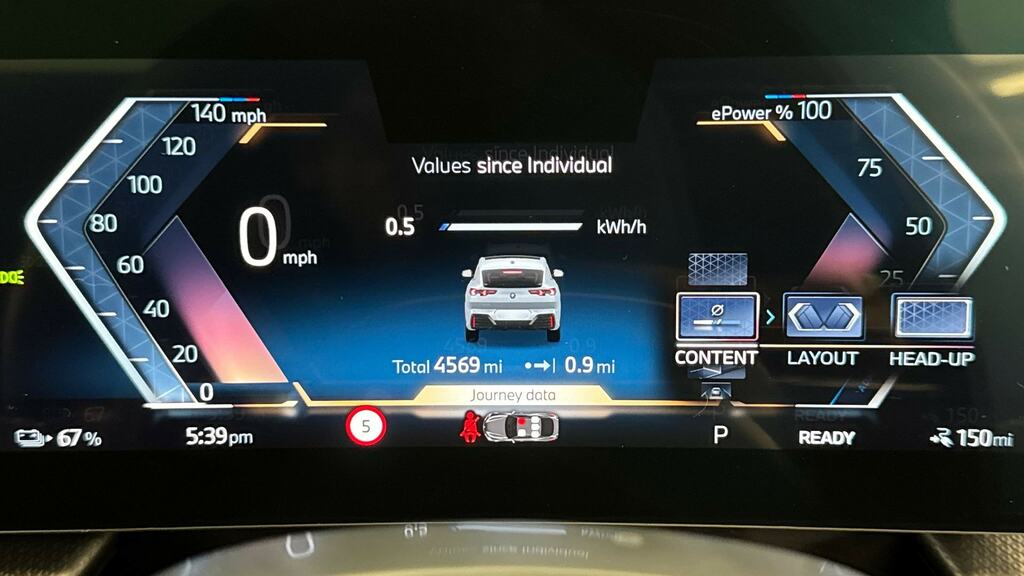BMW iX2 150Kw Edrive20 Shadow Edition 65Kwh Grey #9
