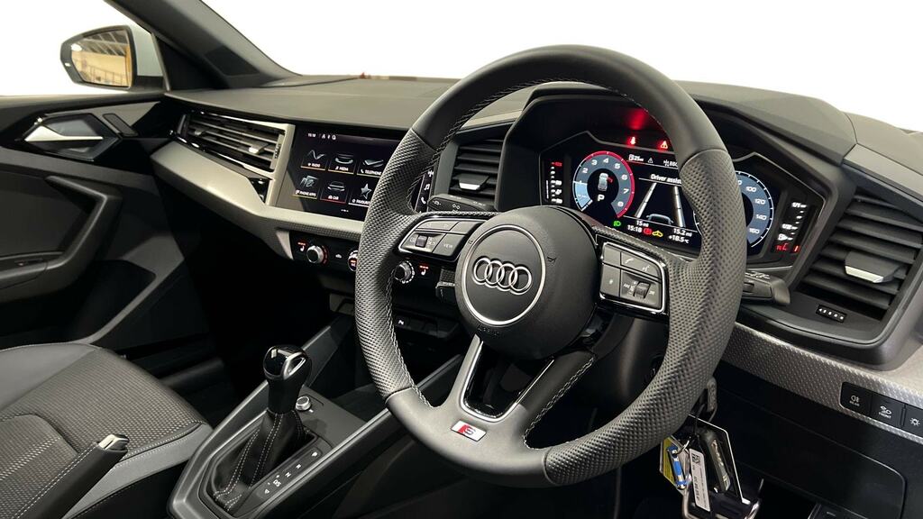 Audi A1 25 Tfsi S Line S Tronic Tech Pack FM26OWP White #6