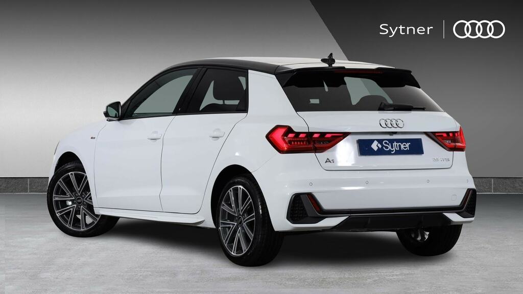Audi A1 25 Tfsi S Line S Tronic Tech Pack FM26OWP White #3