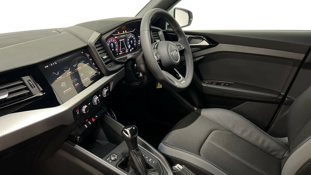 Audi A1 25 Tfsi S Line S Tronic Tech Pack FM26OWP White #2