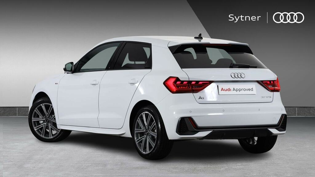 Audi A1 30 Tfsi S Line FM26OUA White #3