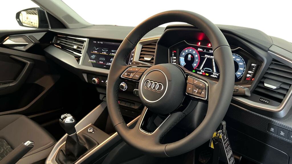 Audi A1 25 Tfsi Sport FM26OUL Black #6