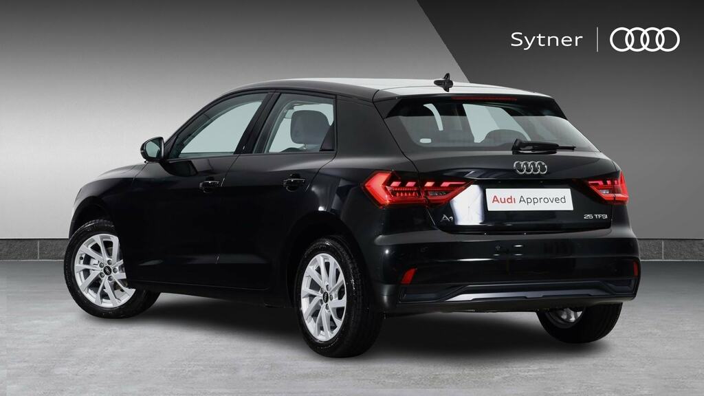 Audi A1 25 Tfsi Sport FM26OUL Black #3