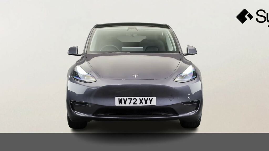 Tesla Model Y Long Range Awd Silver #4