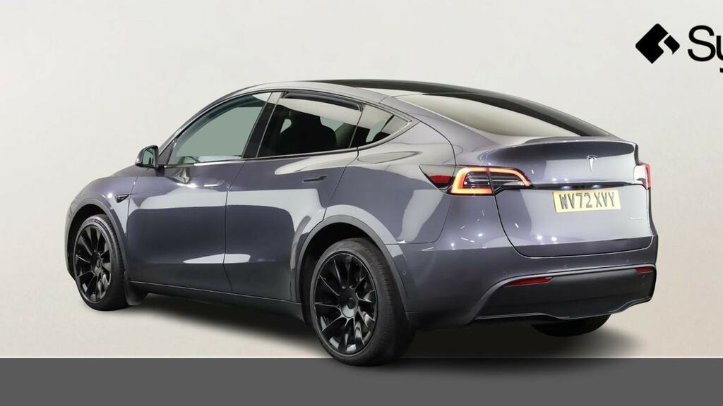 Tesla Model Y Long Range Awd Silver #2