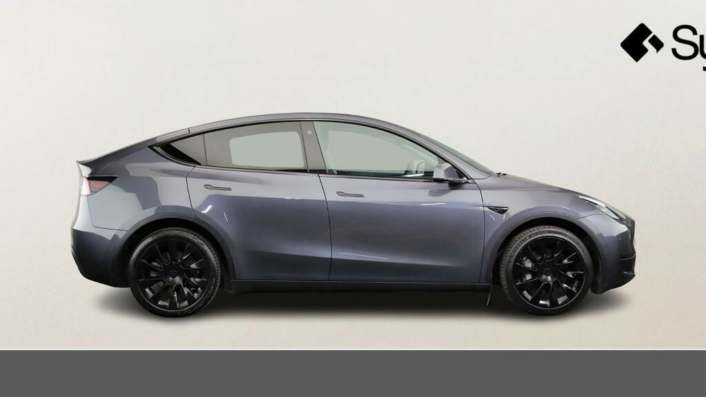 Tesla Model Y Long Range Awd Silver #3
