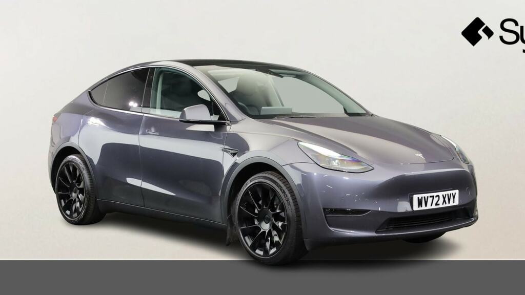 Tesla Model Y Long Range Awd Silver