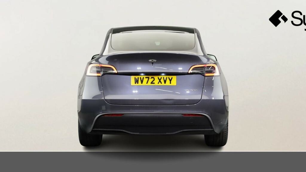 Tesla Model Y Long Range Awd Silver #5