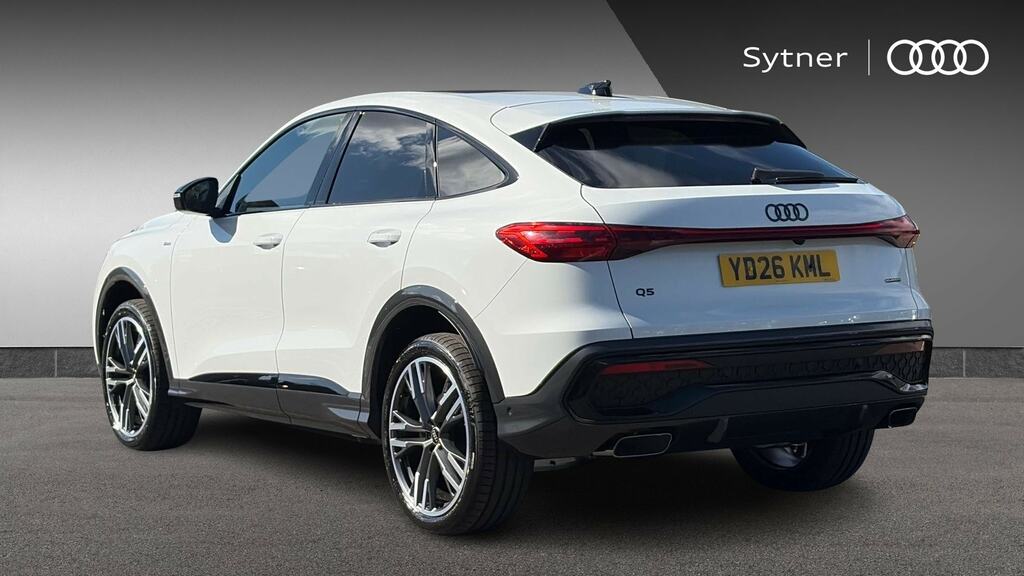 Audi Q5 2.0 Tfsi Quattro Black Edition S Tronic Tech YD26KML White #3