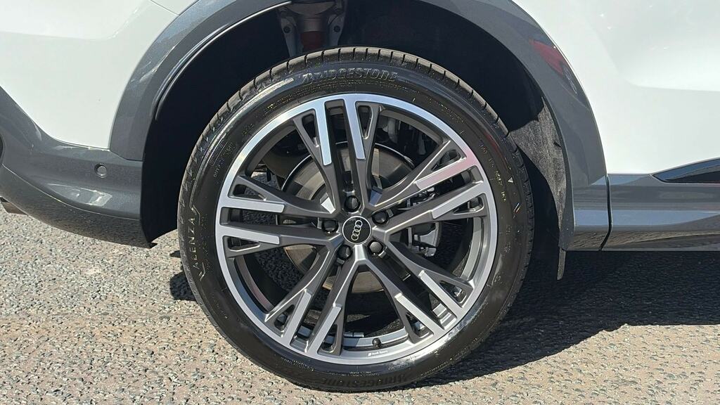Audi Q5 2.0 Tfsi Quattro Black Edition S Tronic Tech YD26KML White #5