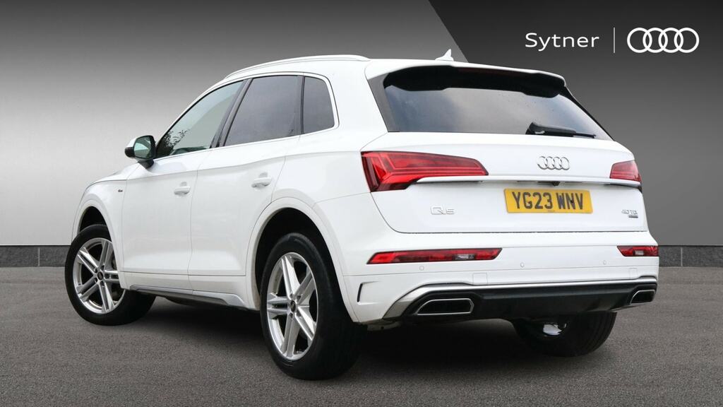 Audi Q5 40 Tdi Quattro S Line S Tronic Cs White #3