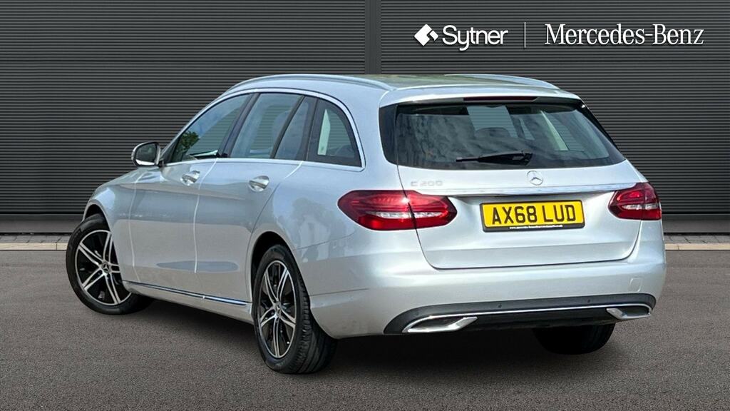 Mercedes-Benz C Class C200 Sport 9G-tronic Silver #2