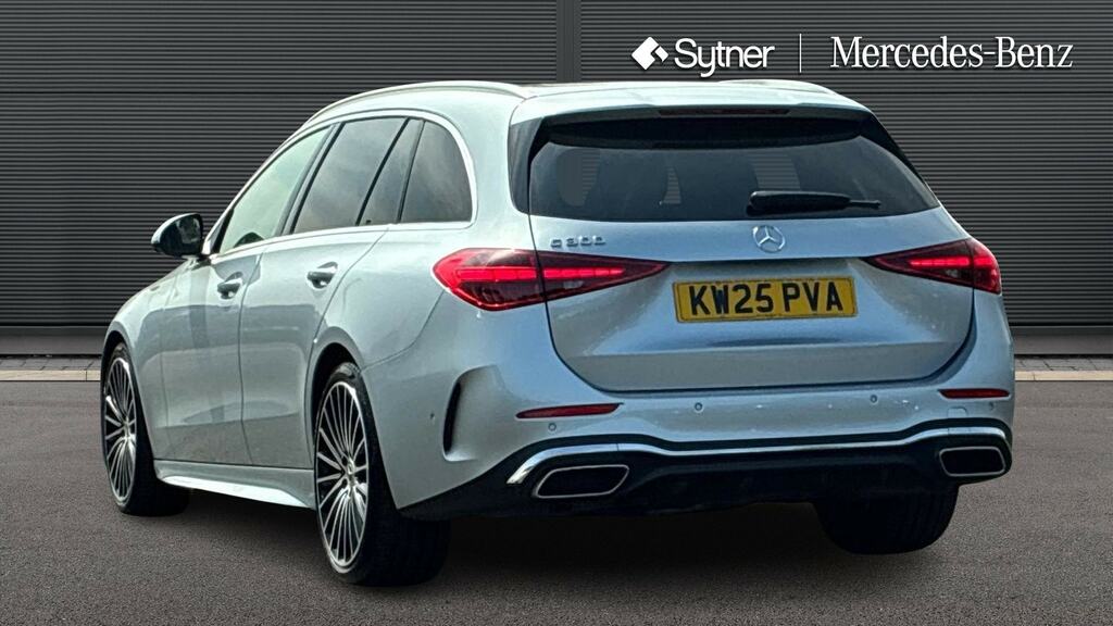 Mercedes-Benz C Class C300 Amg Line Premium Plus 9G-tronic KW25PVA Silver #2