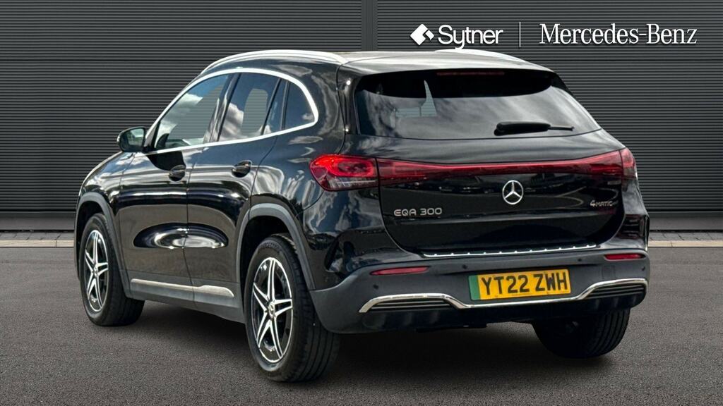 Mercedes-Benz EQA Eqa 300 4Matic 168Kw Amg Line 66.5Kwh YT22ZWH Black #2