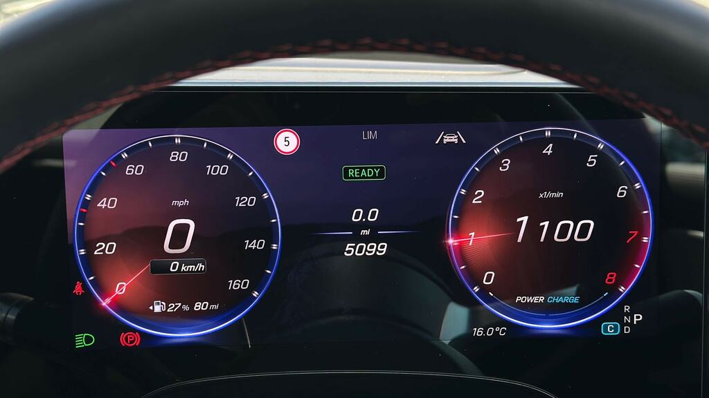 Mercedes-Benz CLA Class Saloon Red #13