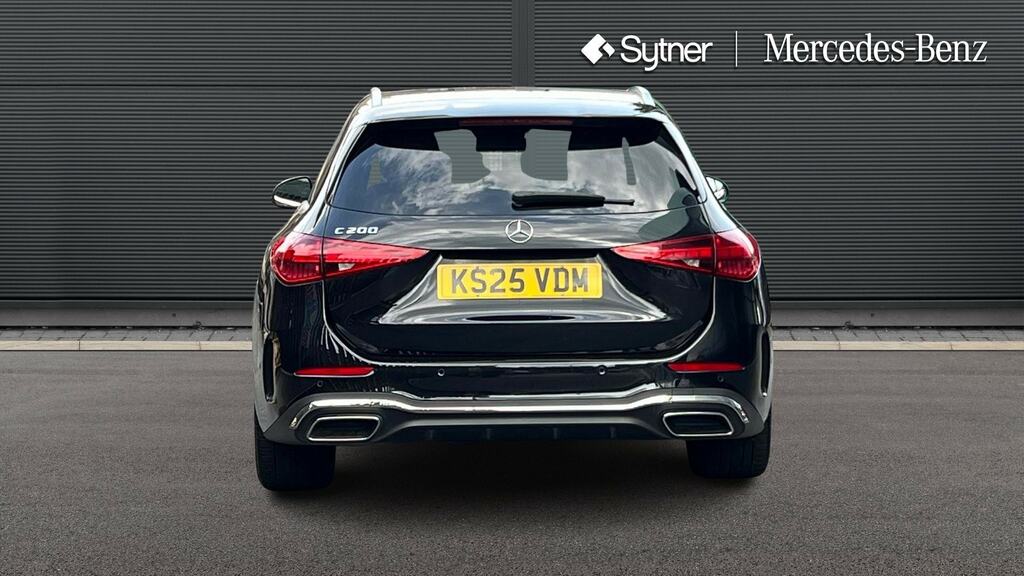 Mercedes-Benz C Class C200 Amg Line Premium Plus 9G-tronic KS25VDM Black #4