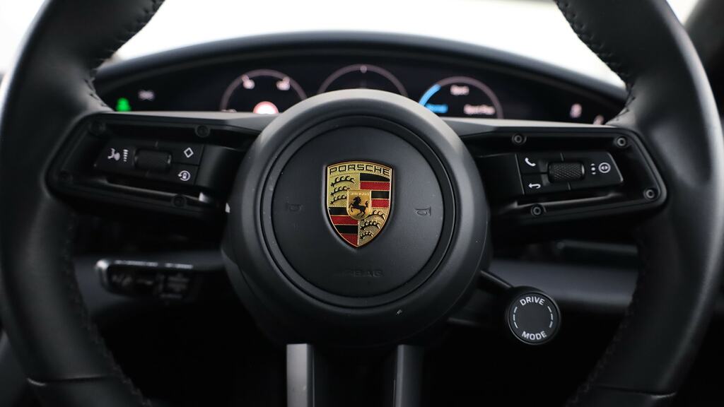 Porsche Taycan Saloon White #10