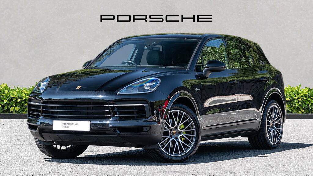 Porsche Cayenne E-hybrid Tiptronic S Black #3