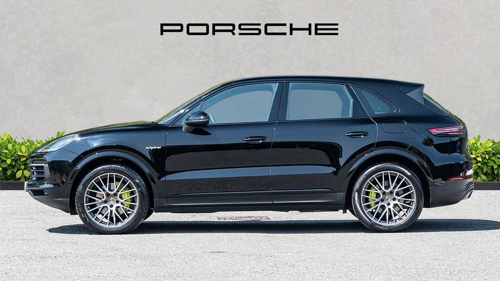 Porsche Cayenne E-hybrid Tiptronic S Black #4