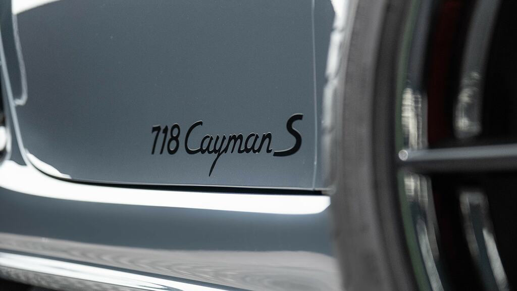 Porsche 718 Cayman Coupe Black #21