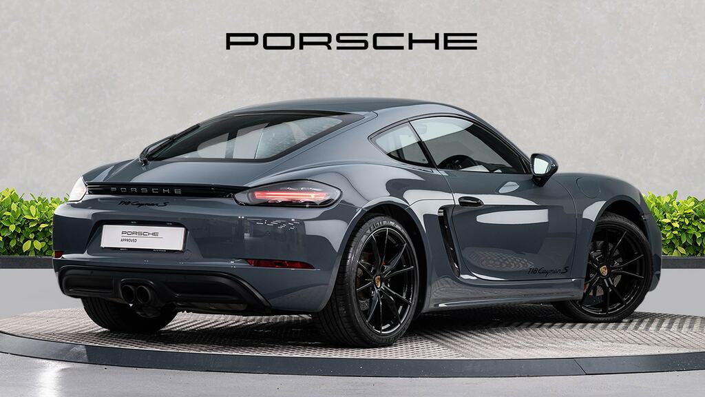 Porsche 718 Cayman Coupe Black #7