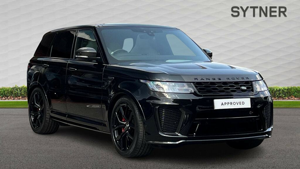 Land Rover Range Rover Sport 5.0 P575 Sc Svr Carbon Edition Black