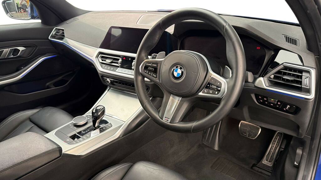 BMW 3 Series 330E M Sport Tech Pack Blue #6
