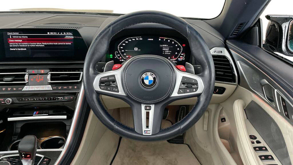 BMW M8 2020 4.4I V8 Competition Convertible St Grey #12