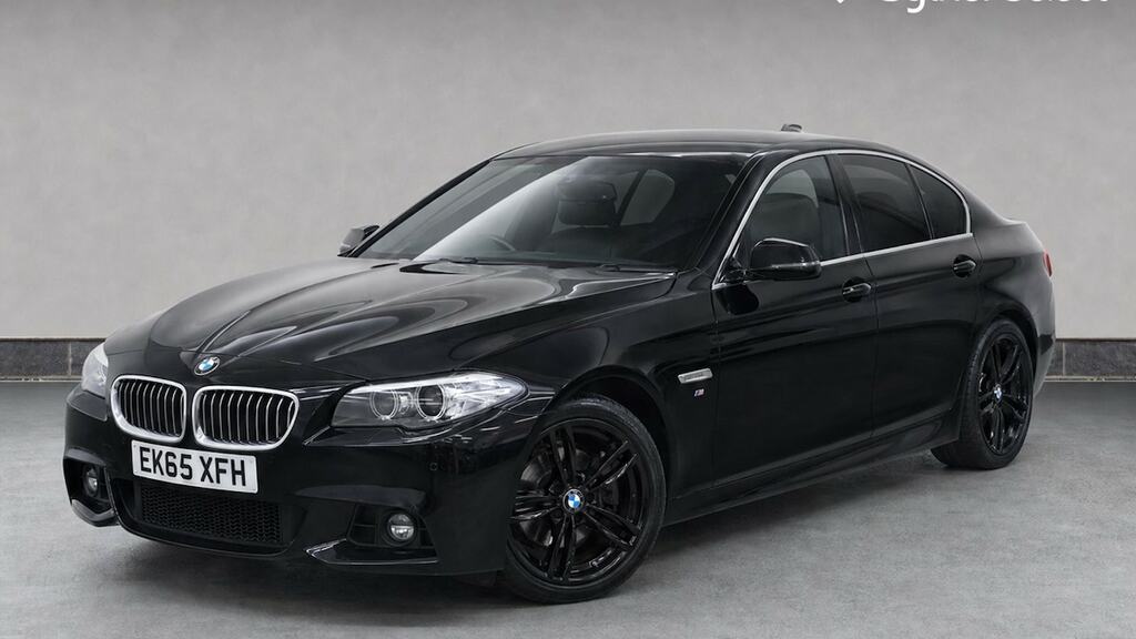 BMW 5 Series 520D 190 M Sport Step Black #2